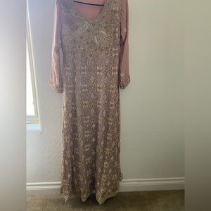 Pink Bridal gown for desi Indian Pakistani weddings